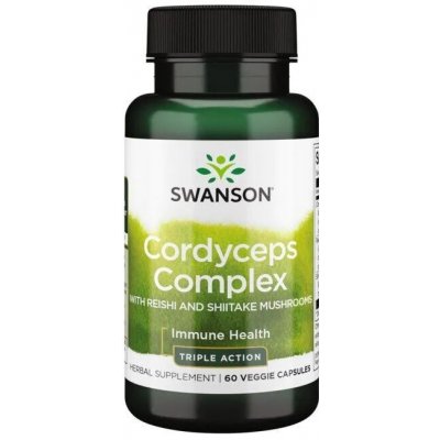 Swanson Cordyceps Complex 60 kapslí – Hledejceny.cz