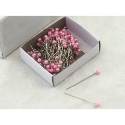 Špendlík - růžová perla malá 40 mm - 1ks – Zboží Mobilmania