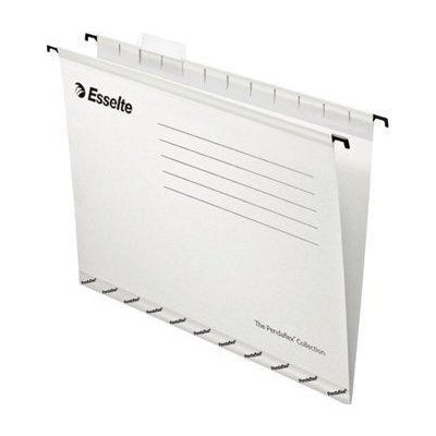 ESSELTE Zesílené závěsné desky Classic, bílá, A4, recyklovaný karton, ESSELTE ,balení 25 ks 365411 – Zboží Živě