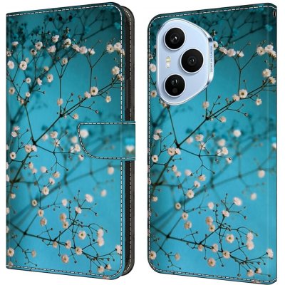 VSECHNONAMOBIL 115808 ART Peněženkový kryt pro Honor 400 Pro 5G APRICOT BLOSSOM – Zboží Živě