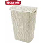 Curver MY STYLE RATTAN 55l - krémový – Sleviste.cz