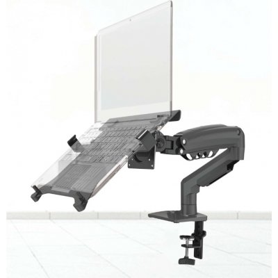 North Bayou F80-FP Stolní stojan na monitory 10''–17'' s držákem na notebook nosnost 2–9 kg – Sleviste.cz