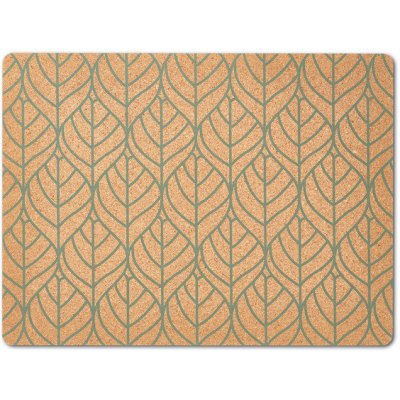 Zeller Prostírání korkové motiv Listy zelené 40x30cm – Zboží Mobilmania