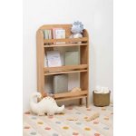 Atmosphera Dřevěná knihovna, 3 police, 100 cm – Zboží Dáma