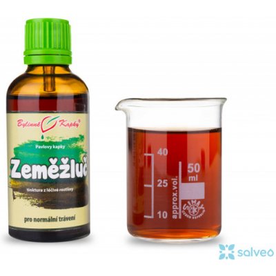 Bylinné kapky Pavlovy bylinné kapky Zeměžluč tinktura 50 ml – Hledejceny.cz