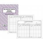 Baloušek Tisk ET450 Skladová karta zásob oboustranná A5 – Zboží Dáma