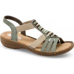 Rieker 60851 52 Zelená – Zbozi.Blesk.cz