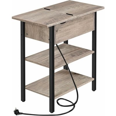 Vasagle Frenzy 48 cm šedý/černý – Zboží Dáma