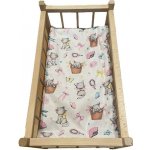 SDS Matrace do postýlky pro panenky Veselé kočičky 50/28 cm – Hledejceny.cz