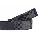 Meatfly pánský opasek CORRIDOR Checkered Black – Zboží Dáma