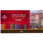 Koh-i-noor křídy pastely prašné umělcké 7x7mm Toison D´or souprava 48 ks – Zboží Dáma