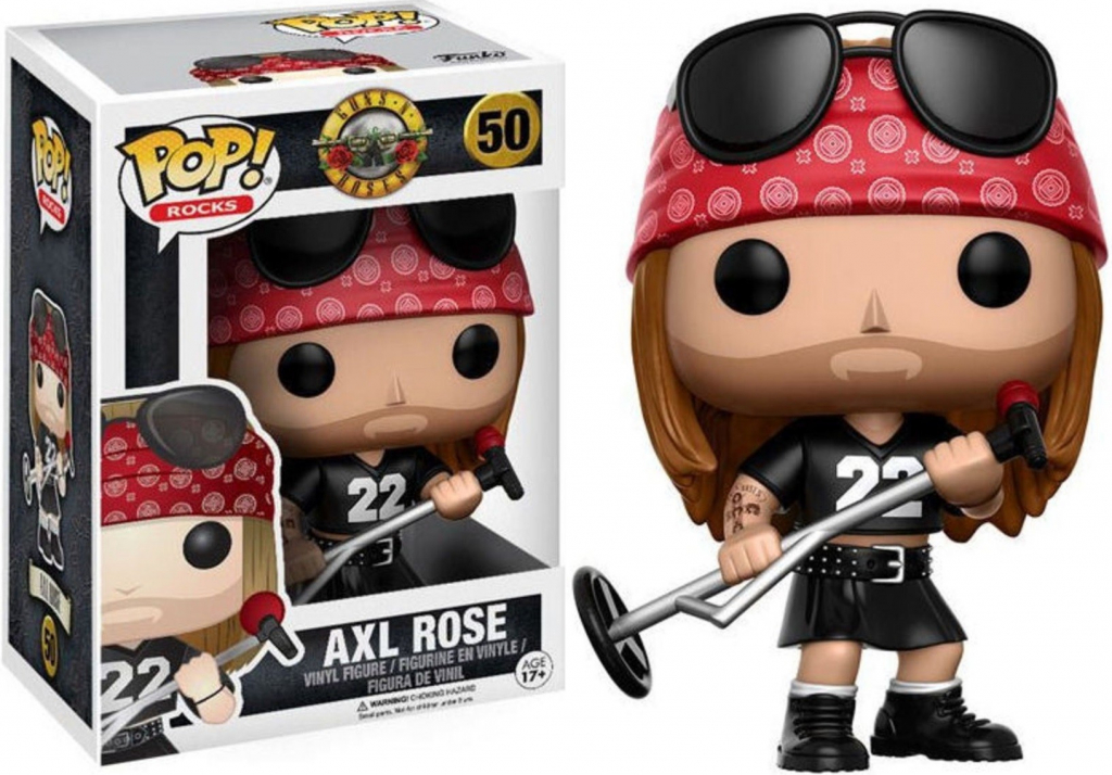 Funko Pop! Guns N Roses RocksAxl Rose 9 cm