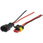 profesionální vodotěsný konektor 2-pólový, 1ks – Zboží Živě