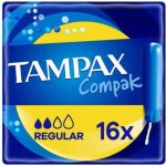 Tampax Pearl Compak Regular Tampony s Aplikátorem 16 ks – Zboží Dáma