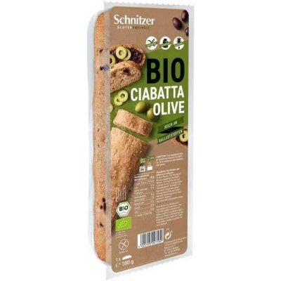 Schnitzer Ciabatta Tomato BIO BZL 180 g – Zboží Dáma