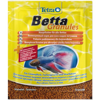 Tetra Betta granules 5 g A1-193680 – Zbozi.Blesk.cz