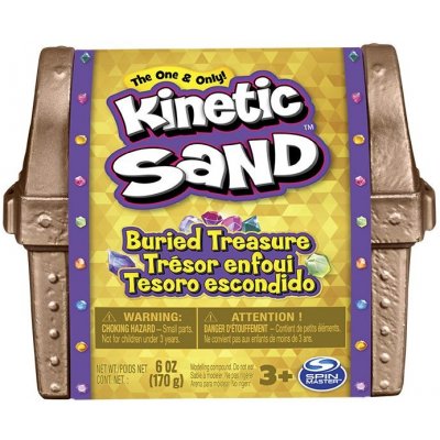 Spin Master Kinetic Sand Truhla s pokladem – Zbozi.Blesk.cz