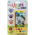 Teddies Veselý Mobil Telefon plast česky mluvící 7,5 x 15 cm na baterie se zvukem na kartě – Hledejceny.cz