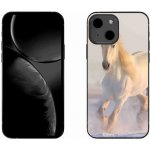 Pouzdro mmCase Gelové iPhone 13 mini 5.4 - kůň ve sněhu – Zboží Mobilmania