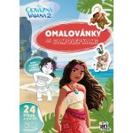 Jiri Models Omalovánky A4 se samolepkami Vaiana 2 – Sleviste.cz