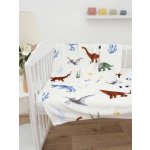 MKLuzkoviny.cz Dětská deka do postýlky mikroplyš Exclusive Dinosauři – Sleviste.cz