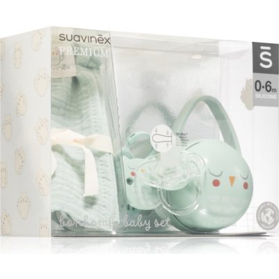 Suavinex dárkový baby set Bonhomia zelená – Zboží Dáma