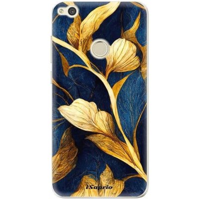 Pouzdro iSaprio - Gold Leaves - Huawei P9 Lite 2017 – Zboží Mobilmania