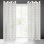 Takoy Záclona ASTERA s efektem deště, poloprůhledná 140 x 250 cm-HF-399423 | 140 x 250 cm – Hledejceny.cz