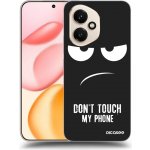 Picasee silikonový černý obal pro Honor 400 5G - Nešahej mi na telefon – Sleviste.cz