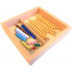 Montessori C183 perlové řetězy pro Seguinovu tabulku 11-19 – Zboží Dáma