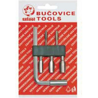 Sada závitořezných bitů BIT 2 rýchlorezná oceľ M4 - M10 - 5 ks | Bučovice Tools (B948210) – Hledejceny.cz