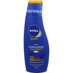 Nivea Sun Protect & Moisture hydratační mléko na opalování SPF30 200 ml – Zboží Dáma