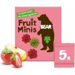 BEAR Minis ovocné jahoda a jablko 5x 20 g – Zboží Dáma