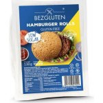 BEZGLUTEN Hamburgerové housky bez lepku a škrobu 200 g – Zboží Dáma