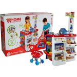 Mamido Dětský supermarket s nákupním košíkem červený 668-05 – Zboží Dáma