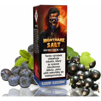 Expran Gmbh Blueberry Blackcurrant - Nightmare SALT - 10 ml 20 mg – Zboží Mobilmania
