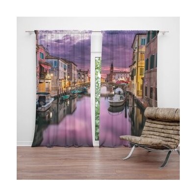 Sablio Závěs Benátky: 2ks 140x250cm – Hledejceny.cz