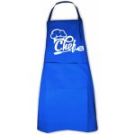 Fajntričko Zástěra Chef, Barva látky královská modrá – Zboží Dáma