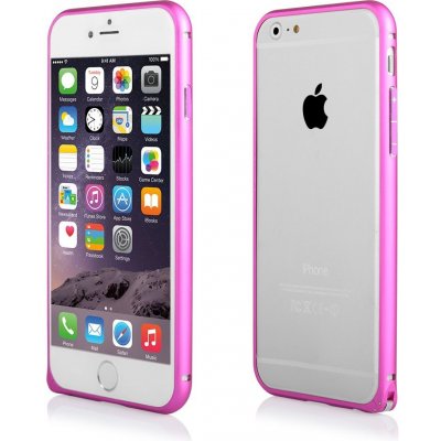 Pouzdro QULT Case iPhone 6 BUMPER METAL růžové – Zboží Mobilmania