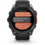 Garmin Fenix 8 AMOLED 51mm Slate Gray Steel/Black 010-02905-00 – Zboží Živě