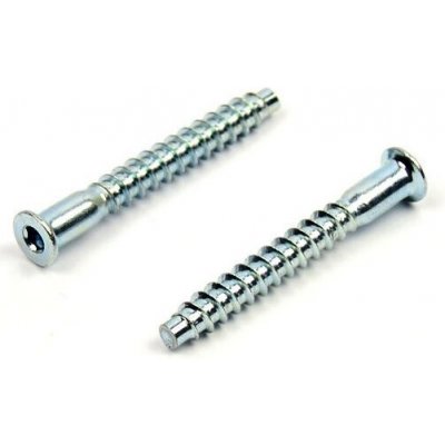 Konfirmát 3,0 mm, 6,3x50 mm, hrubý závit, zinek bílý – Hledejceny.cz