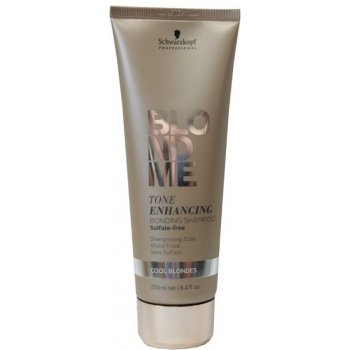 Schwarzkopf Blondme bezsulfátový šampon pro studené odstíny blond bez sulfátů Tone Enhancing Bonding Shampoo 250 ml