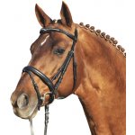 HKM Uzdečka podložená čelenka do V hnědá – Sleviste.cz