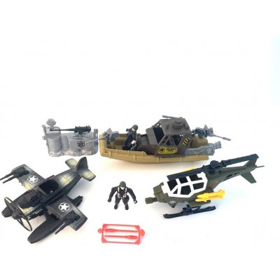 Alltoys Velká vojenská sada loď – Hledejceny.cz