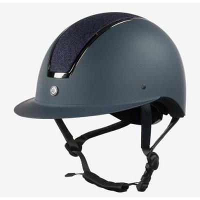 Horze Jezdecká přilba Monarch Glitter modrá – Zboží Dáma