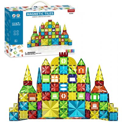 Magnetic Tiles Diamond 115 ks – Zboží Dáma