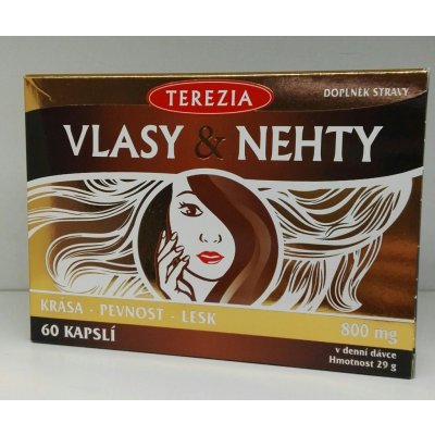 Terezia Vlasy & Nehty 60 kapslí – Zbozi.Blesk.cz