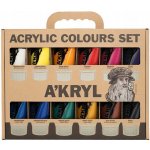 Akryl Sada akrylových barev 12x100ml – Zboží Dáma