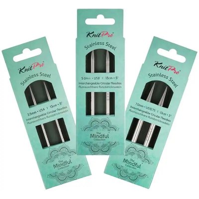 Vyměnitelné jehlice Knitpro Mindful 13 cm 4 mm – Zboží Mobilmania