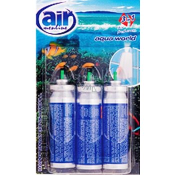 Air Menline Aqua World Happy Osvěžovač vzduchu náhradní náplně 3 x 15 ml sprej